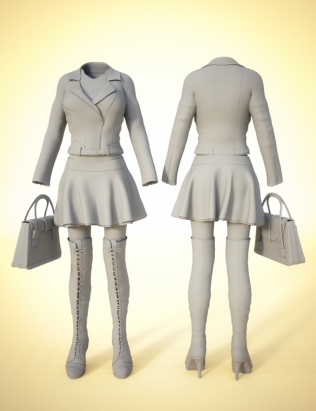 Moto Girl Outfit for Genesis 3 Female(s) Moto Girl Outfit for Genesis 3 Female(s) by: Barbara BrundonLuthbellinaUmblefugly, 3D Models by Daz 3D