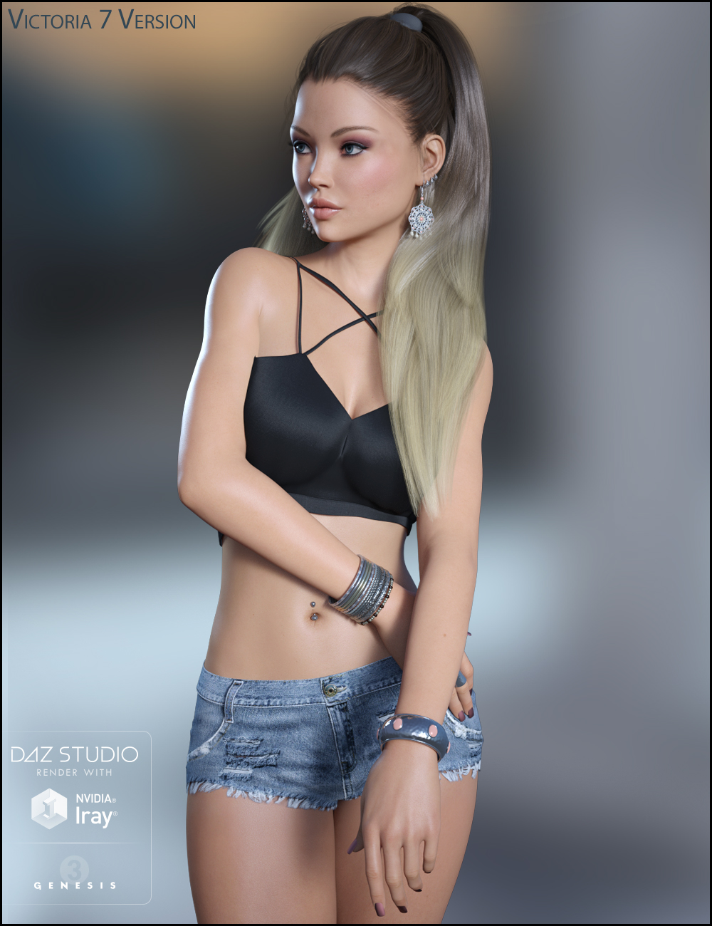 Brittany for Genesis 3 Female(s) Brittany for Genesis 3 Female(s) by: JessaiiDemonicaEvilius, 3D Models by Daz 3D