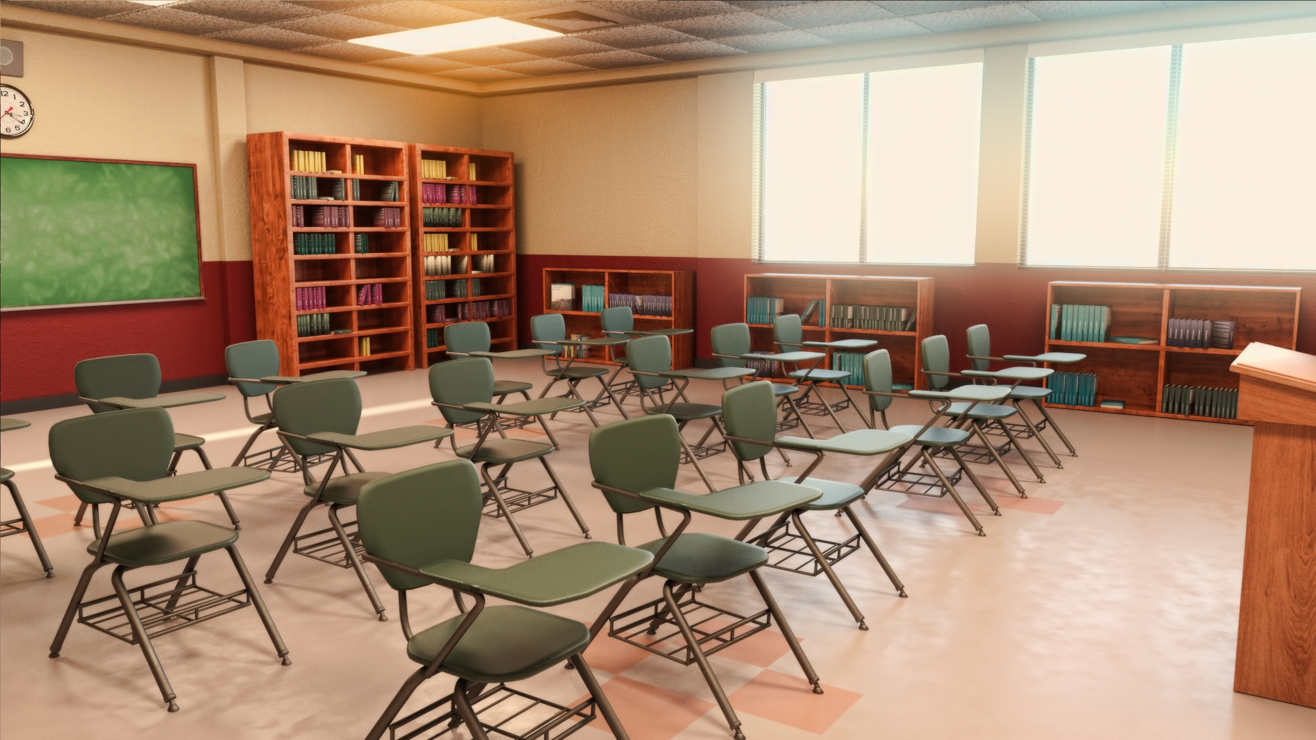 i13 Classroom Environment by: ironman13, 3D Models by Daz 3D