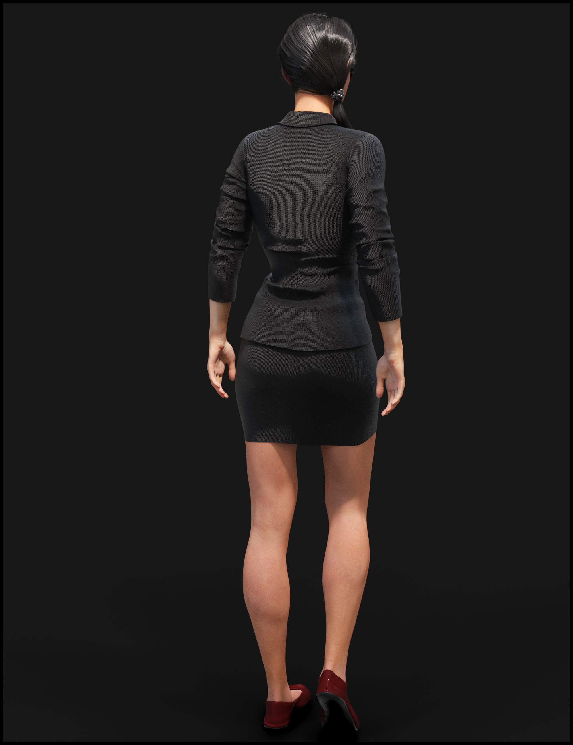 i13 Classroom Teacher Outfit for the Genesis 3 Female(s) by: ironman13, 3D Models by Daz 3D