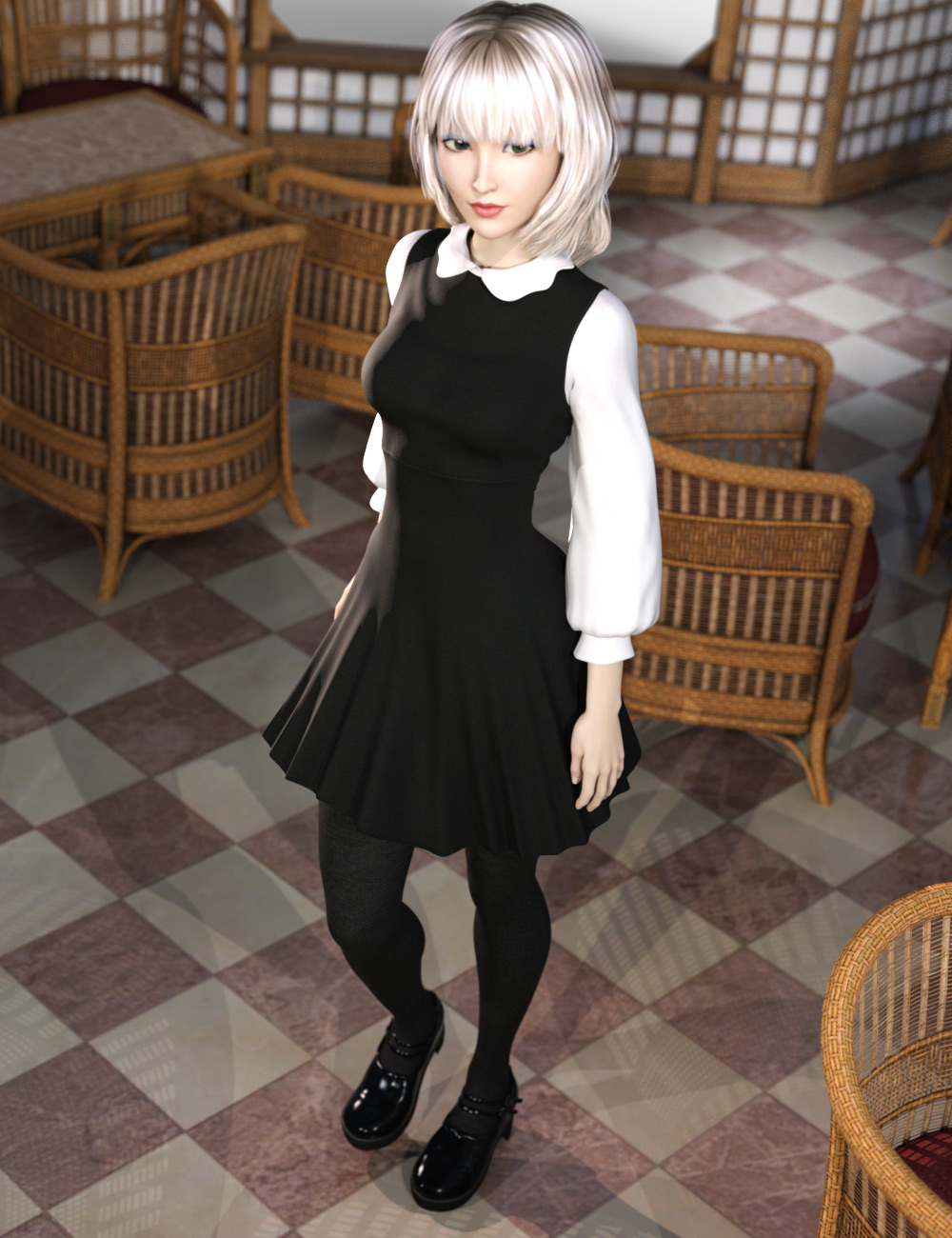 Sana Style for Genesis 3 Female(s) by: tentman, 3D Models by Daz 3D
