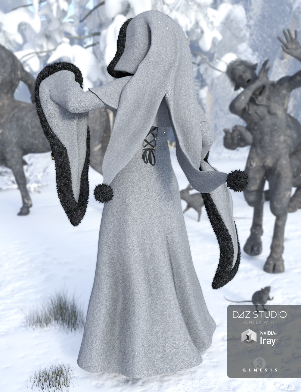 Winter Fantasy for Genesis 3 Female(s) Winter Fantasy for Genesis 3 Female(s) by: JGreenleesMadaPoisenedLily, 3D Models by Daz 3D