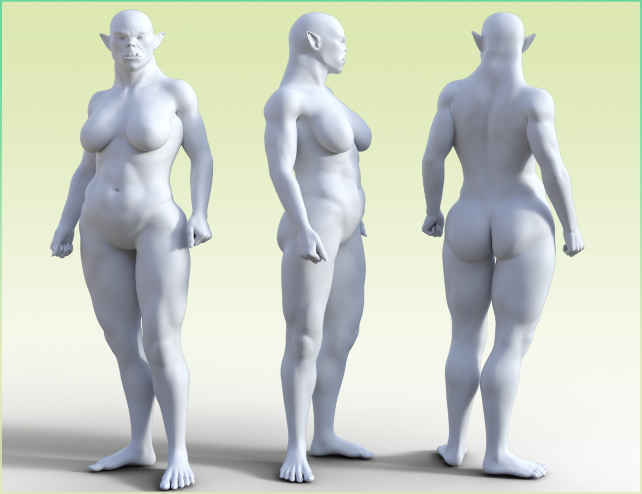 HFS Fantasy Shapes for Genesis 3 Female(s) by: DarioFish, 3D Models by Daz 3D