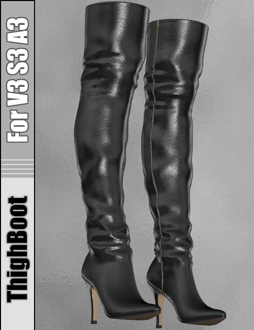 ThighBoot For V3/S3/A3 by: idler168, 3D Models by Daz 3D