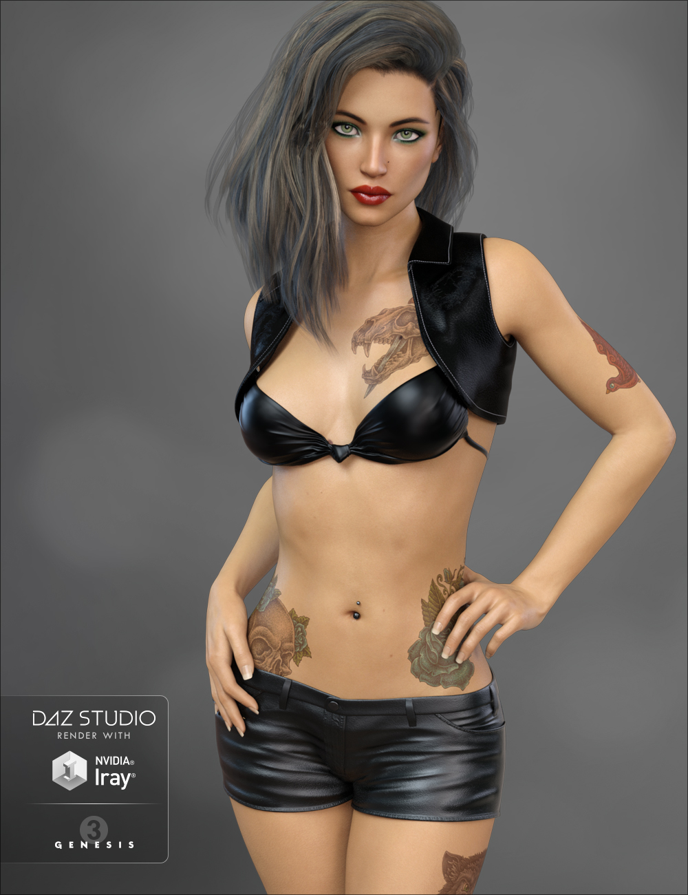FW Mckayla HD for Victoria 7 by: Fred Winkler Art, 3D Models by Daz 3D