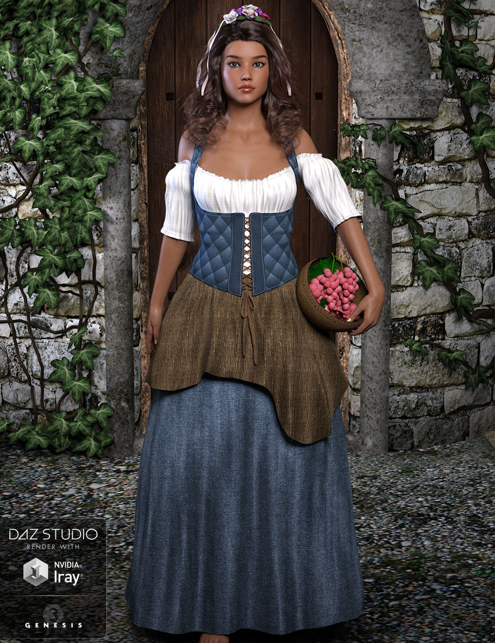 Griselle for Genesis 3 Female(s) by: WildDesigns, 3D Models by Daz 3D