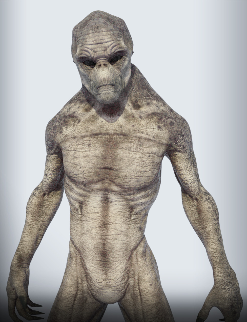 Invasion Textures for Alien-X by: Josh Crockett, 3D Models by Daz 3D