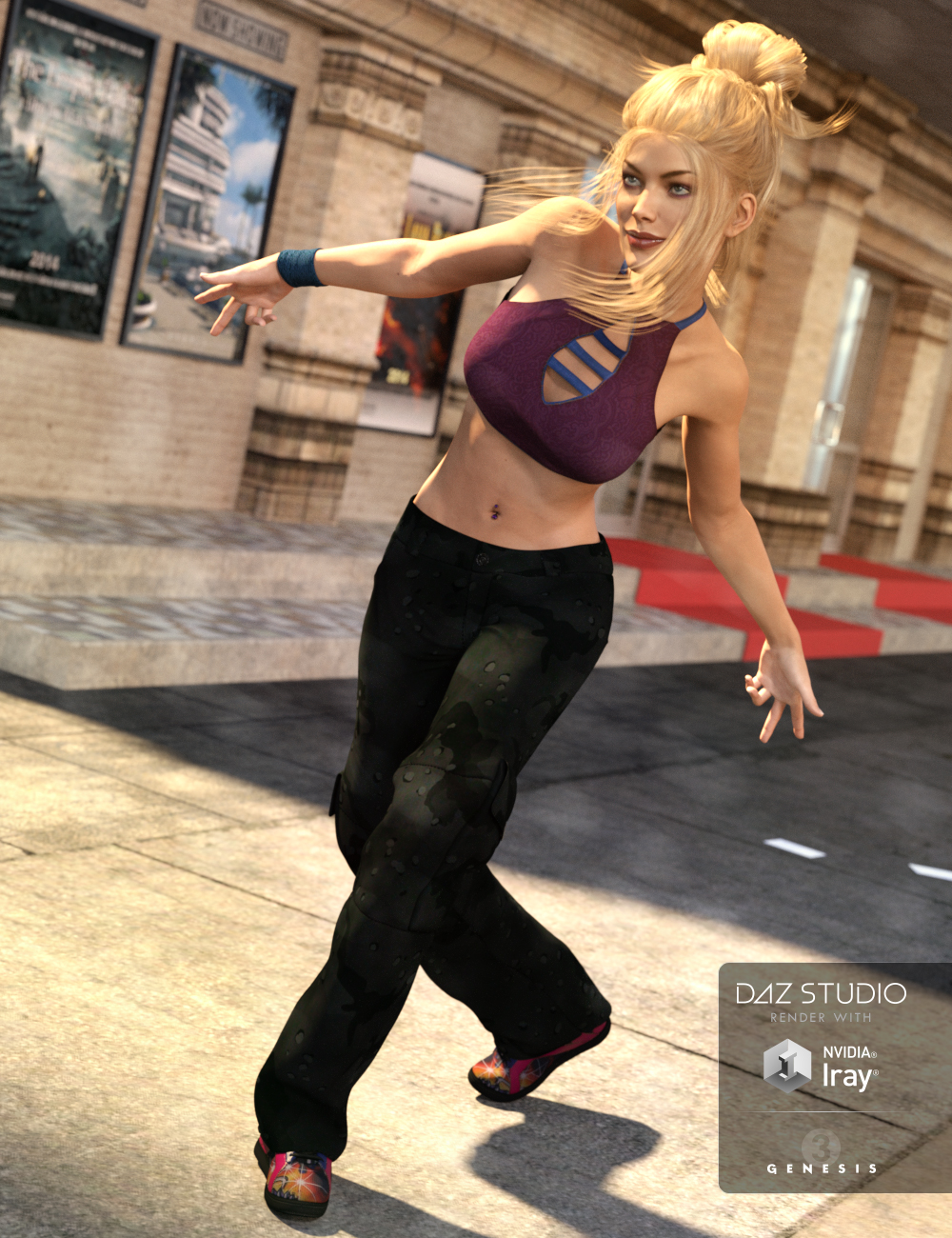 Hip Hop Outfit Genesis 3 Female(s) Hip Hop Outfit Genesis 3 Female(s) by: NikisatezAnna Benjamin, 3D Models by Daz 3D
