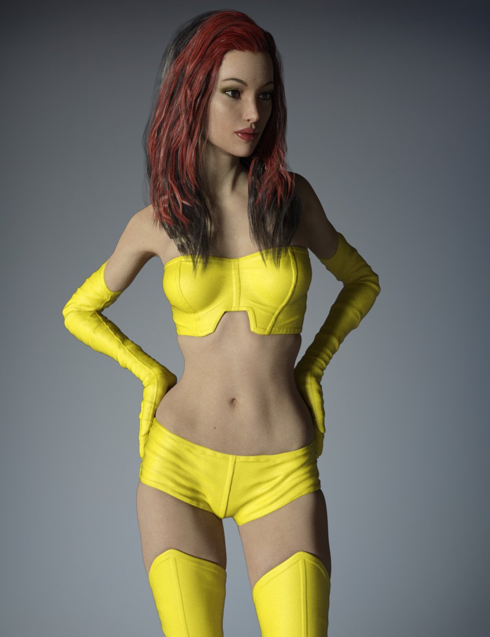 Slinky Suit for Genesis 3 Female(s) by: smay, 3D Models by Daz 3D