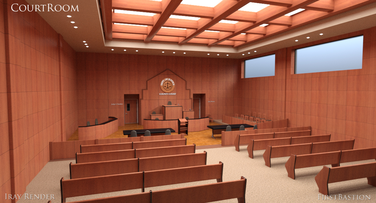 1stBastion's CourtRoom 1stBastion's CourtRoom by: FirstBastion, 3D Models by Daz 3D
