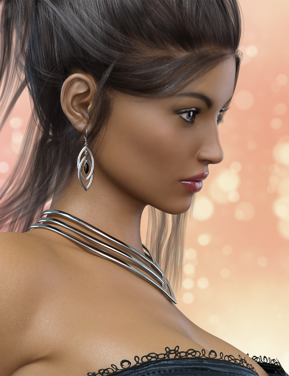 FWSA Cadence HD for Victoria 7 by: Fred Winkler ArtSabby, 3D Models by Daz 3D