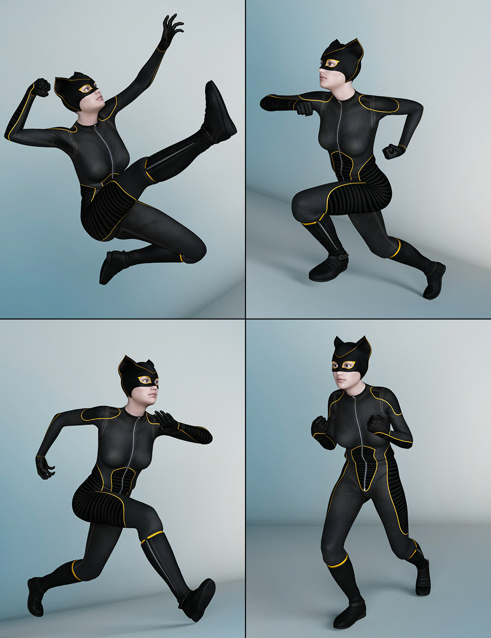 Epic Heroine Poses for Genesis 3 Female(s) Epic Heroine Poses for Genesis 3 Female(s) by: FeralFey, 3D Models by Daz 3D