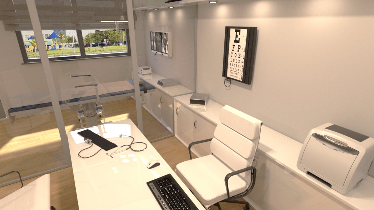 Clinic Clinic by: Tesla3dCorp, 3D Models by Daz 3D