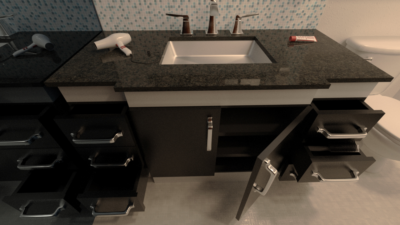 Top Floor Bathroom by: Tesla3dCorp, 3D Models by Daz 3D