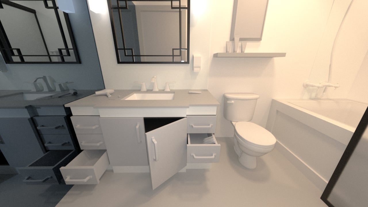 Top Floor Bathroom Top Floor Bathroom by: Tesla3dCorp, 3D Models by Daz 3D