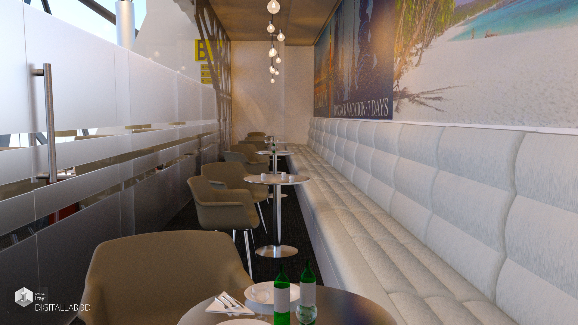 Airport Lounge by: Digitallab3D, 3D Models by Daz 3D