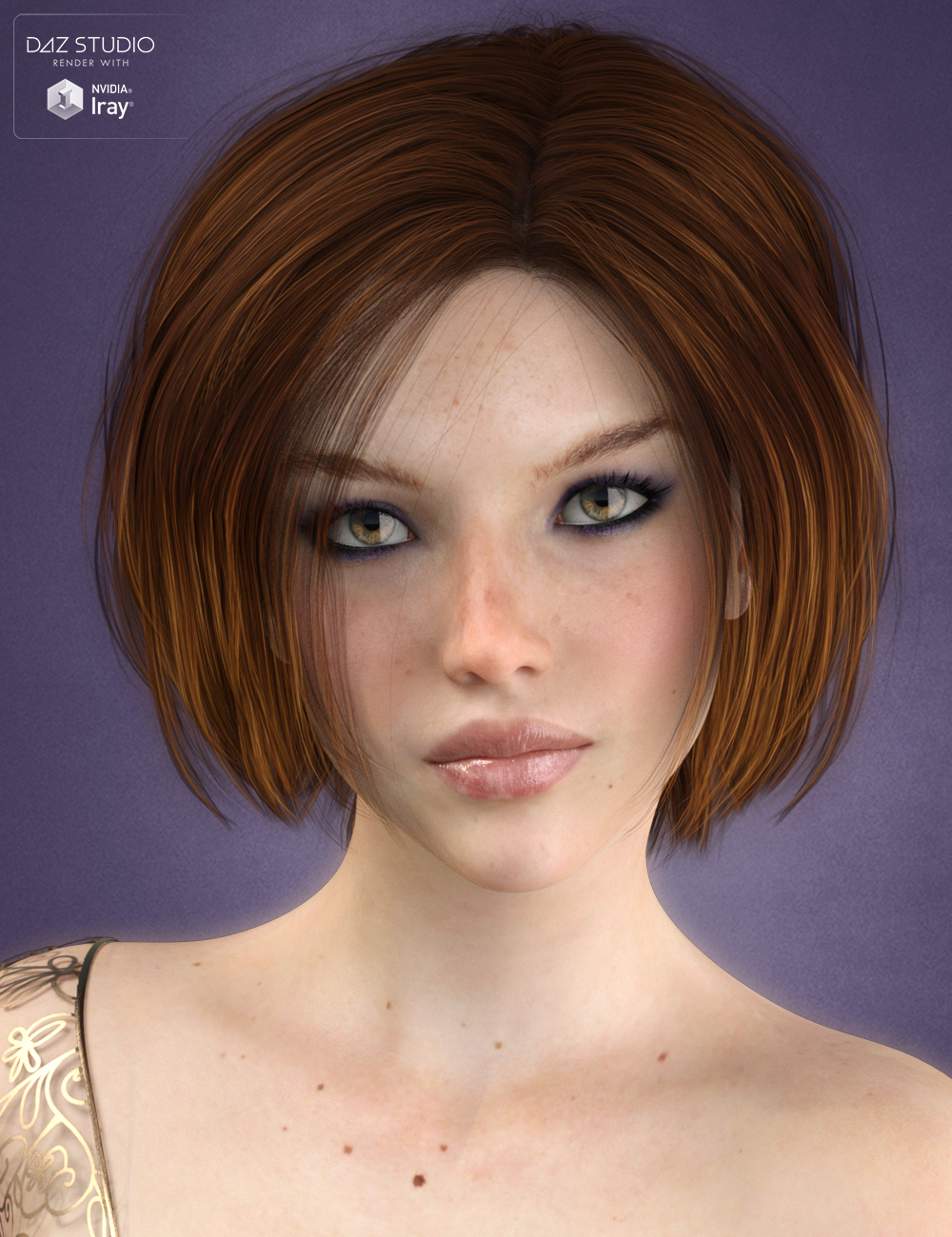 Cordia Hair for Genesis 3 Female(s) by: SWAM, 3D Models by Daz 3D