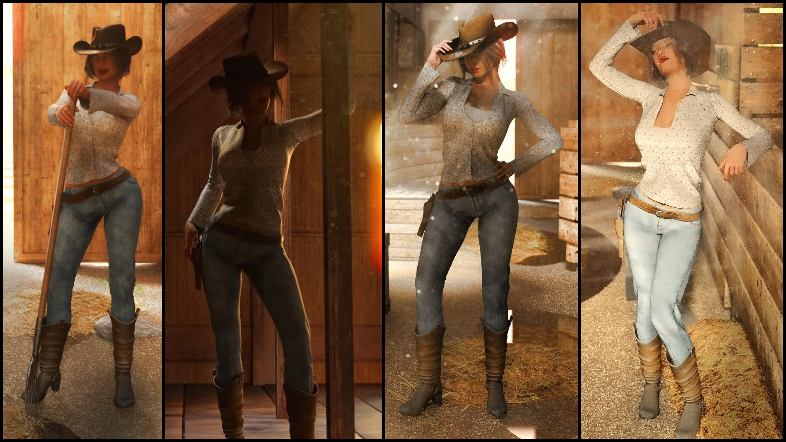 i13 Modern Barn Poses by: ironman13, 3D Models by Daz 3D