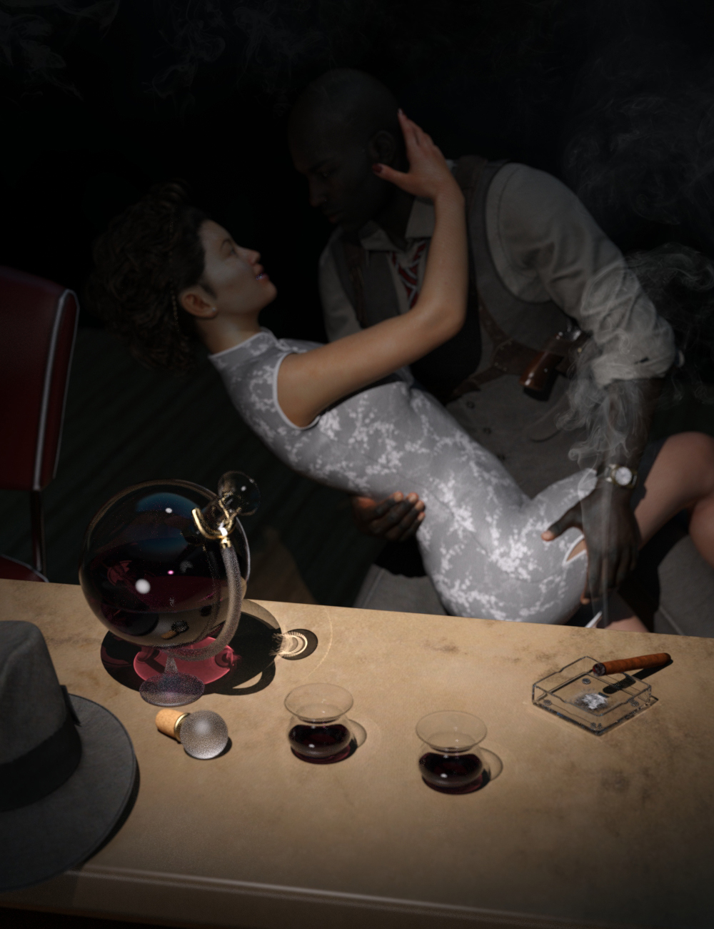 Whiskey and Smoke Tutorial Plus Props Whiskey and Smoke Tutorial Plus Props by: Digital Lite Design, 3D Models by Daz 3D