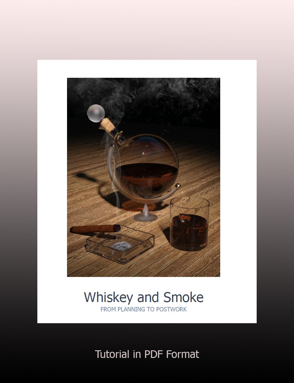 Whiskey and Smoke Tutorial Plus Props by: Digital Lite Design, 3D Models by Daz 3D