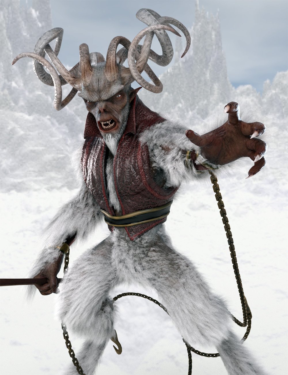 Krampus Original Figure Krampus Original Figure by: Sixus1 Media, 3D Models by Daz 3D