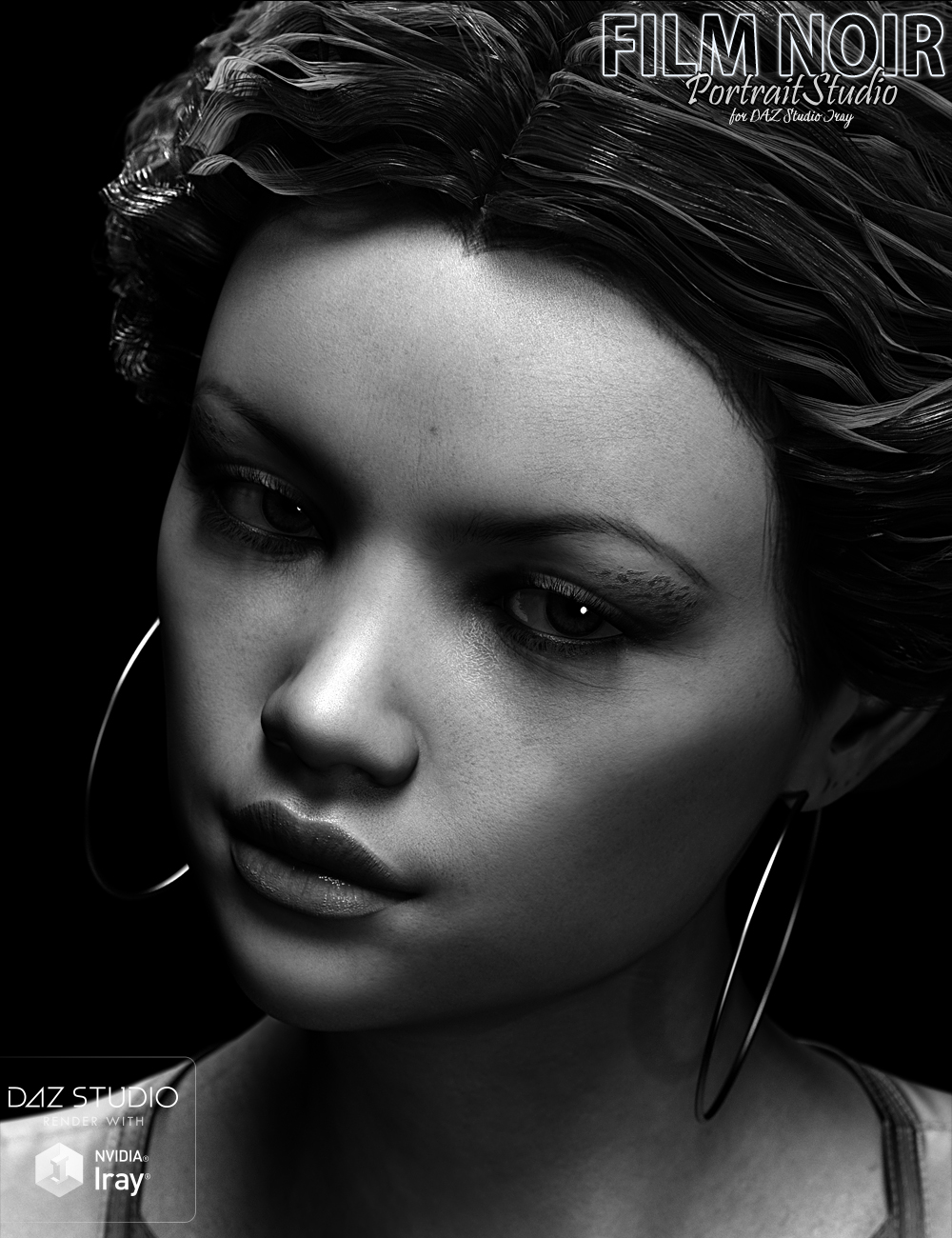 Film Noir Portrait Studio Film Noir Portrait Studio by: ForbiddenWhispers, 3D Models by Daz 3D
