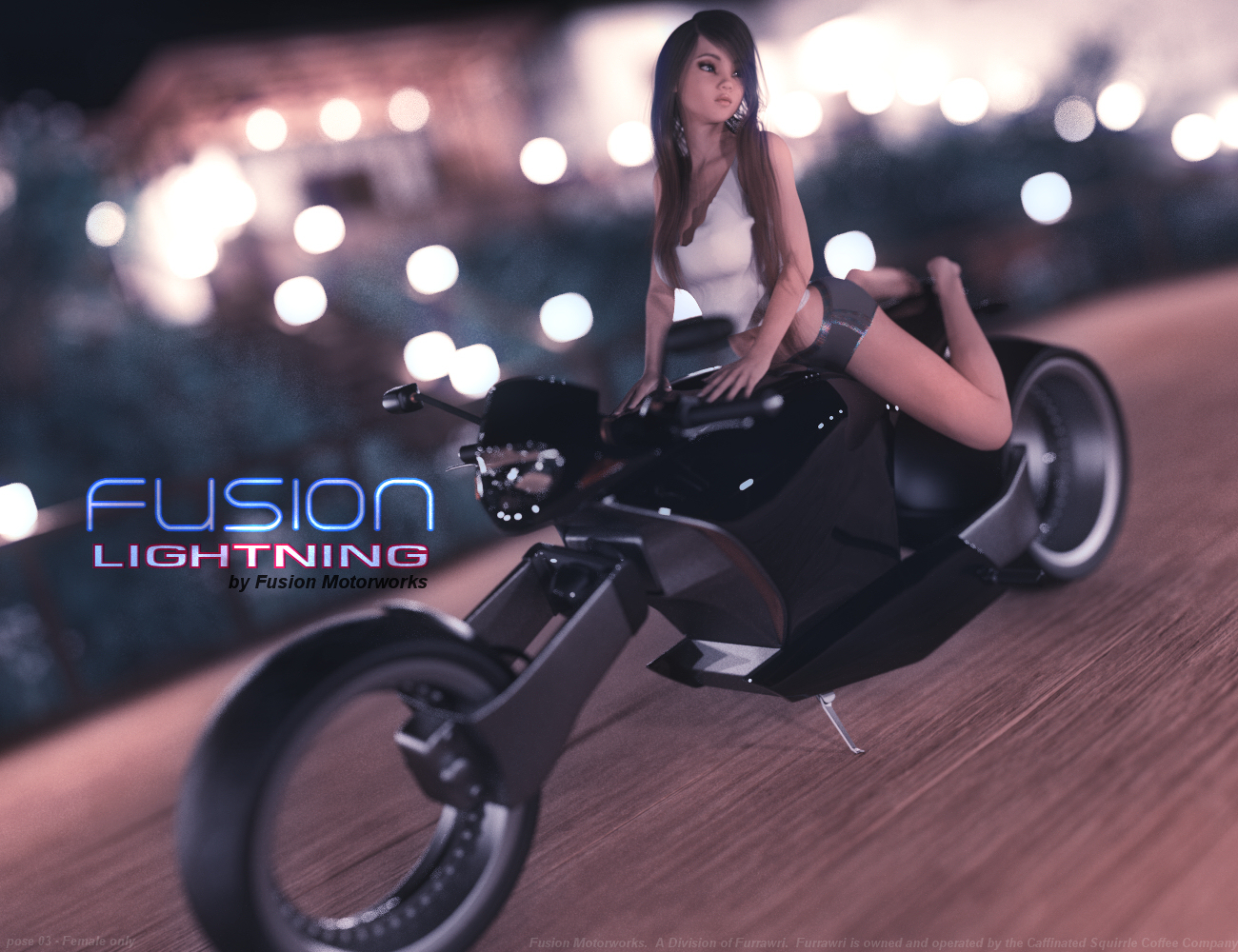 Fusion Lightning by: Mattymanx, 3D Models by Daz 3D