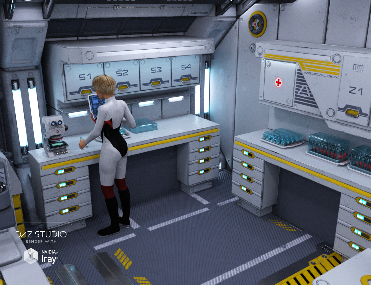 Psi MedBay Psi MedBay by: petipet, 3D Models by Daz 3D
