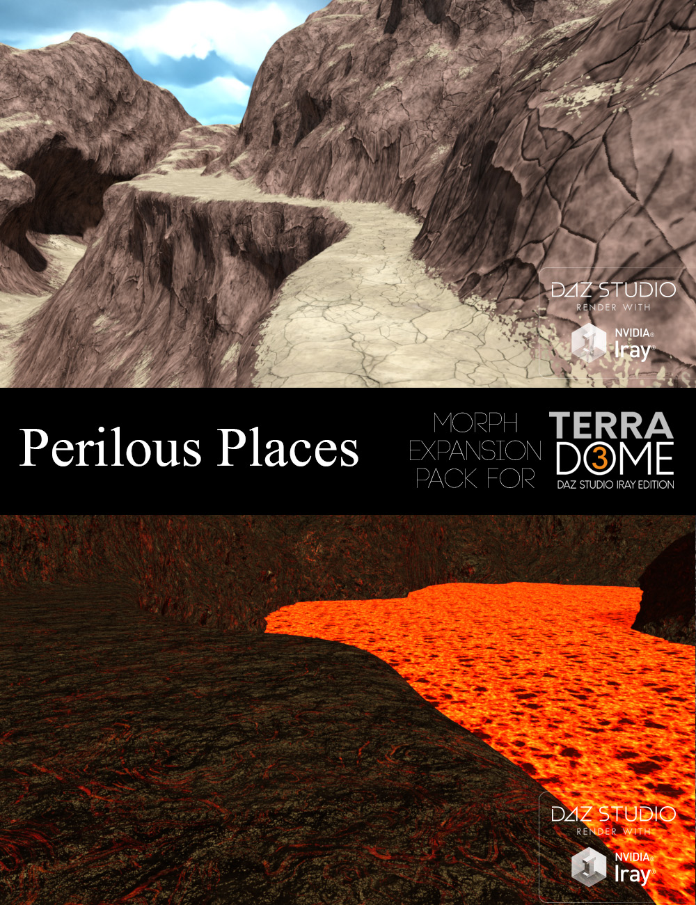 Perilous Places for TerraDome3 by: MortemVetus, 3D Models by Daz 3D