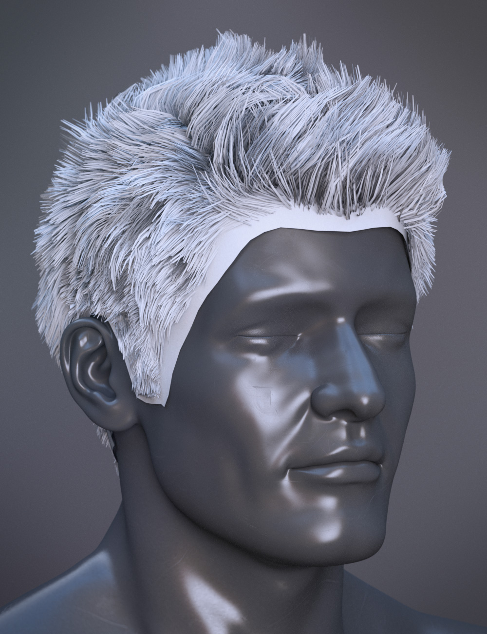 Jonathan Hair for Genesis 3 Male(s) by: 3DCelebrity, 3D Models by Daz 3D