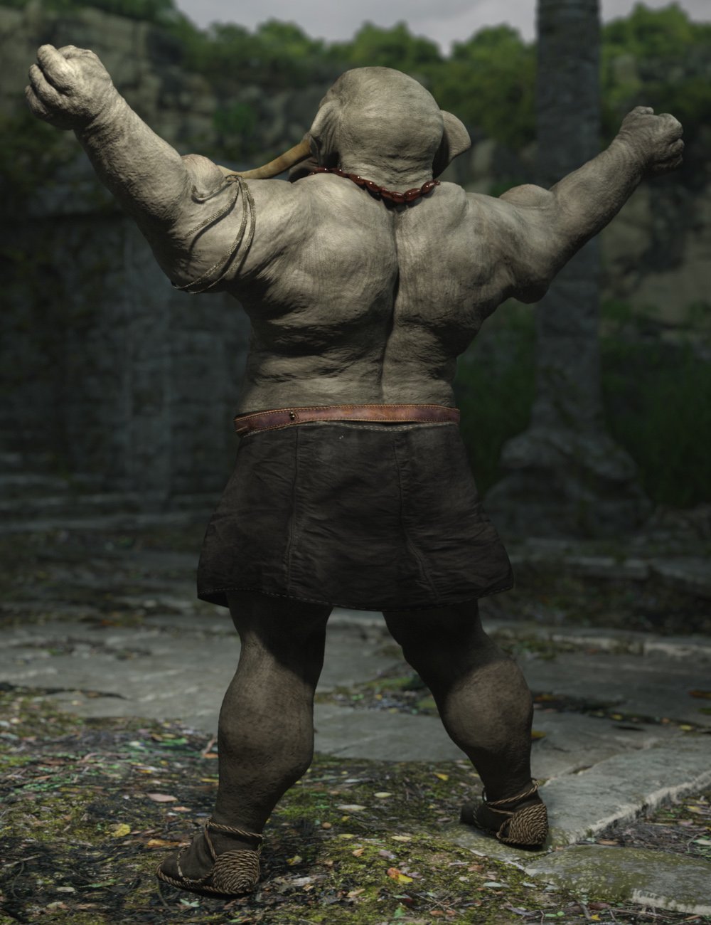 EleBeast for Genesis 3 Male EleBeast for Genesis 3 Male by: RawArt, 3D Models by Daz 3D