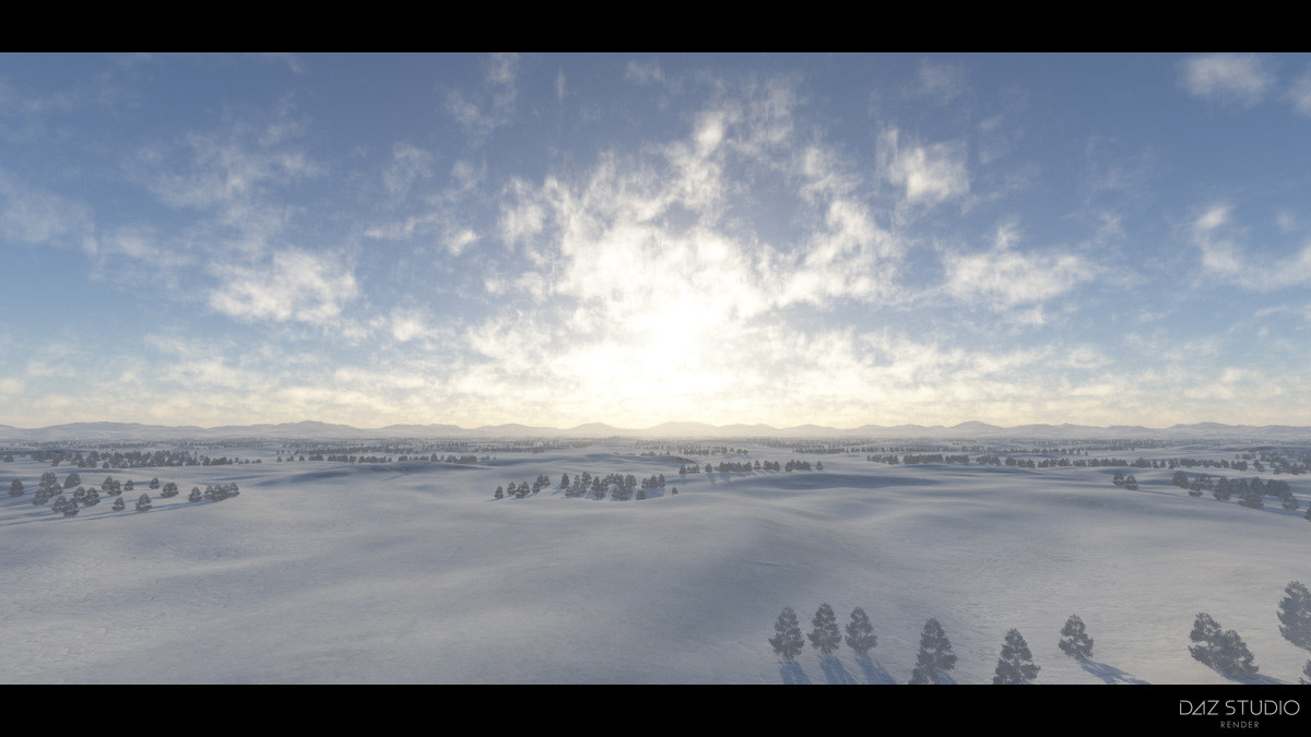 Eternal White Skydome and HDRI by: Flipmode, 3D Models by Daz 3D