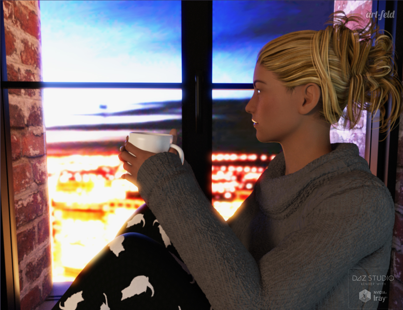 Comfy Winter Clothes for Genesis 3 Female(s) Comfy Winter Clothes for Genesis 3 Female(s) by: art-feld, 3D Models by Daz 3D
