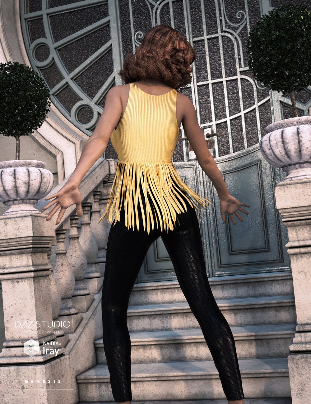 On The Fringe for Genesis 3 Female(s) by: Aave NainenRavnheart, 3D Models by Daz 3D