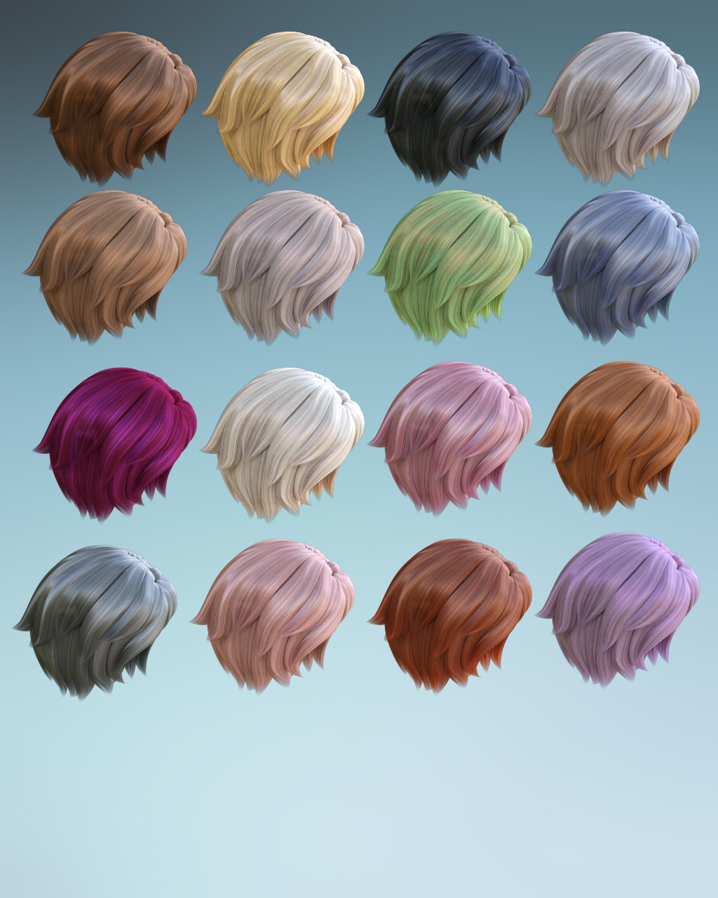 Toon Generations 2 Male Hair for Genesis 3 Male(s) Toon Generations 2 Male Hair for Genesis 3 Male(s) by: 3D Universe, 3D Models by Daz 3D