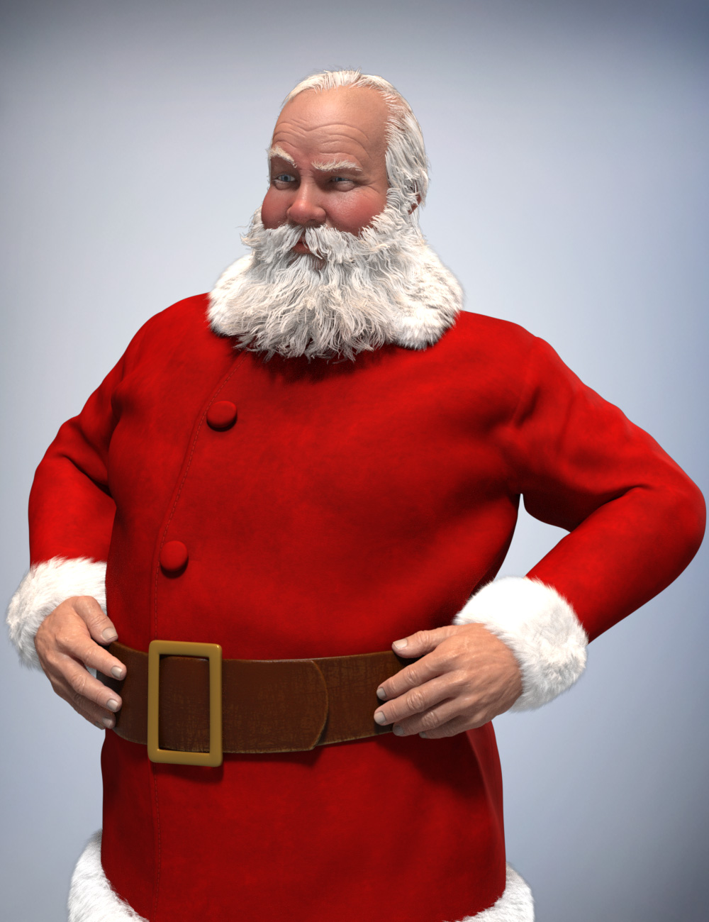 Santa Claus Suit and Character by: smay, 3D Models by Daz 3D