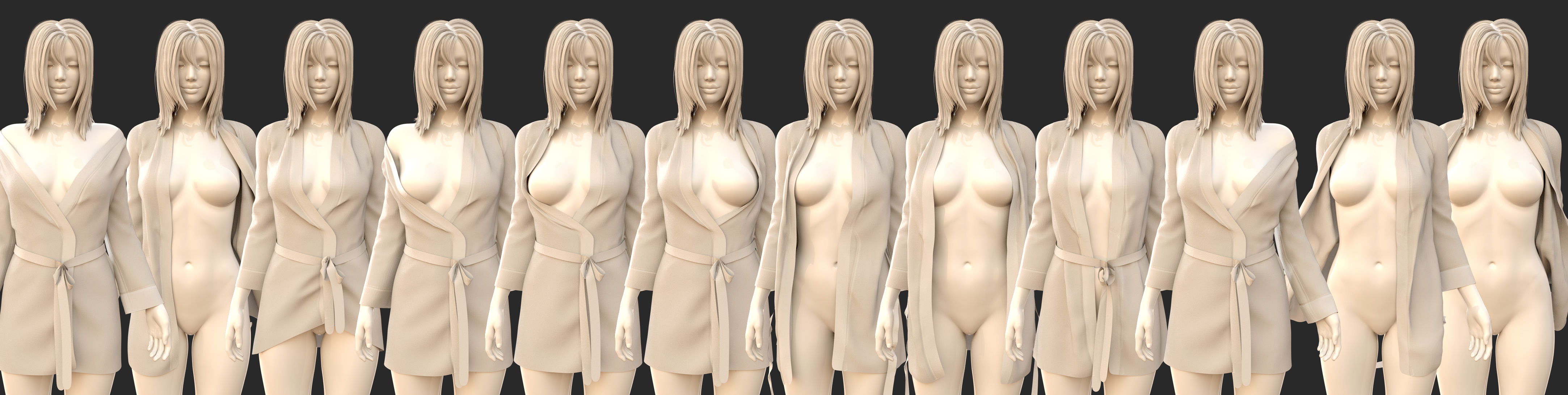 i13 Visions Silk Robe for the Genesis 3 Female(s) by: ironman13, 3D Models by Daz 3D