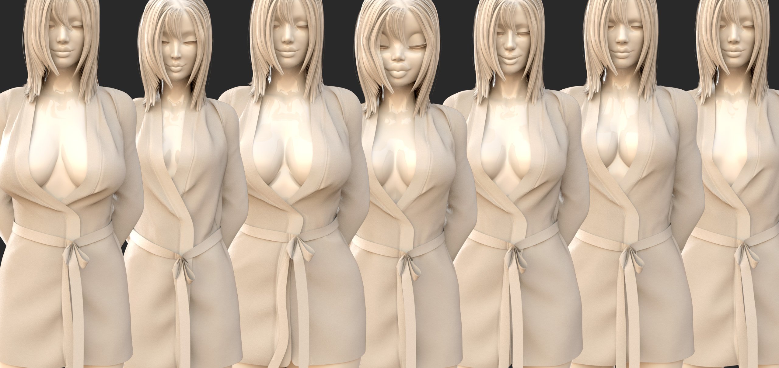 i13 Visions Silk Robe for the Genesis 3 Female(s) by: ironman13, 3D Models by Daz 3D