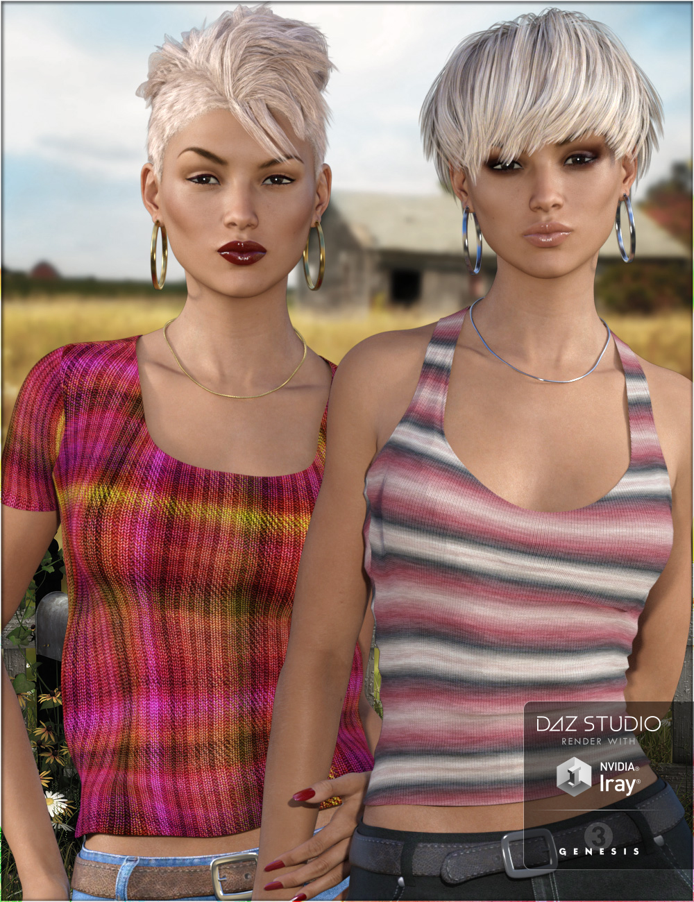 Selection Knittings Iray Selection Knittings Iray by: , 3D Models by Daz 3D