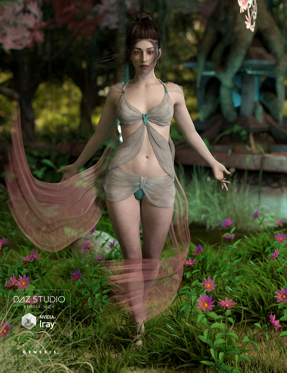 Ceridwen and Fantasy Skins for Genesis 3 Female Ceridwen and Fantasy Skins for Genesis 3 Female by: Saiyaness, 3D Models by Daz 3D