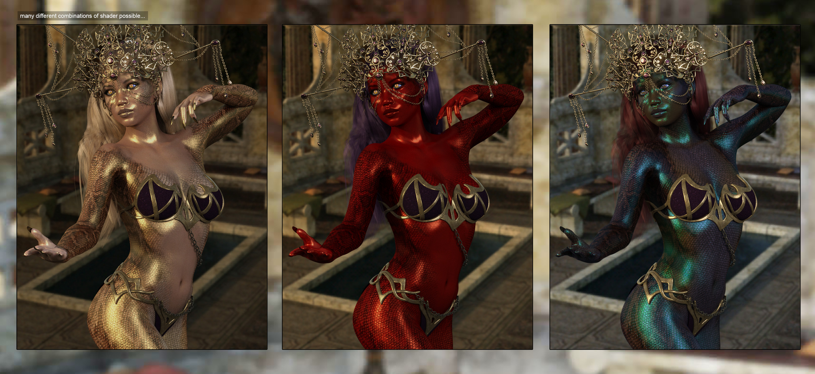 MRL Mutations by: Mihrelle, 3D Models by Daz 3D