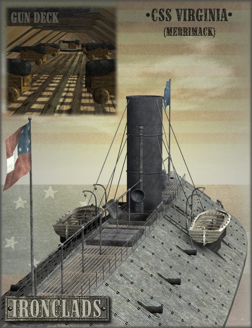 Ironclads Ironclads by: Faveral, 3D Models by Daz 3D