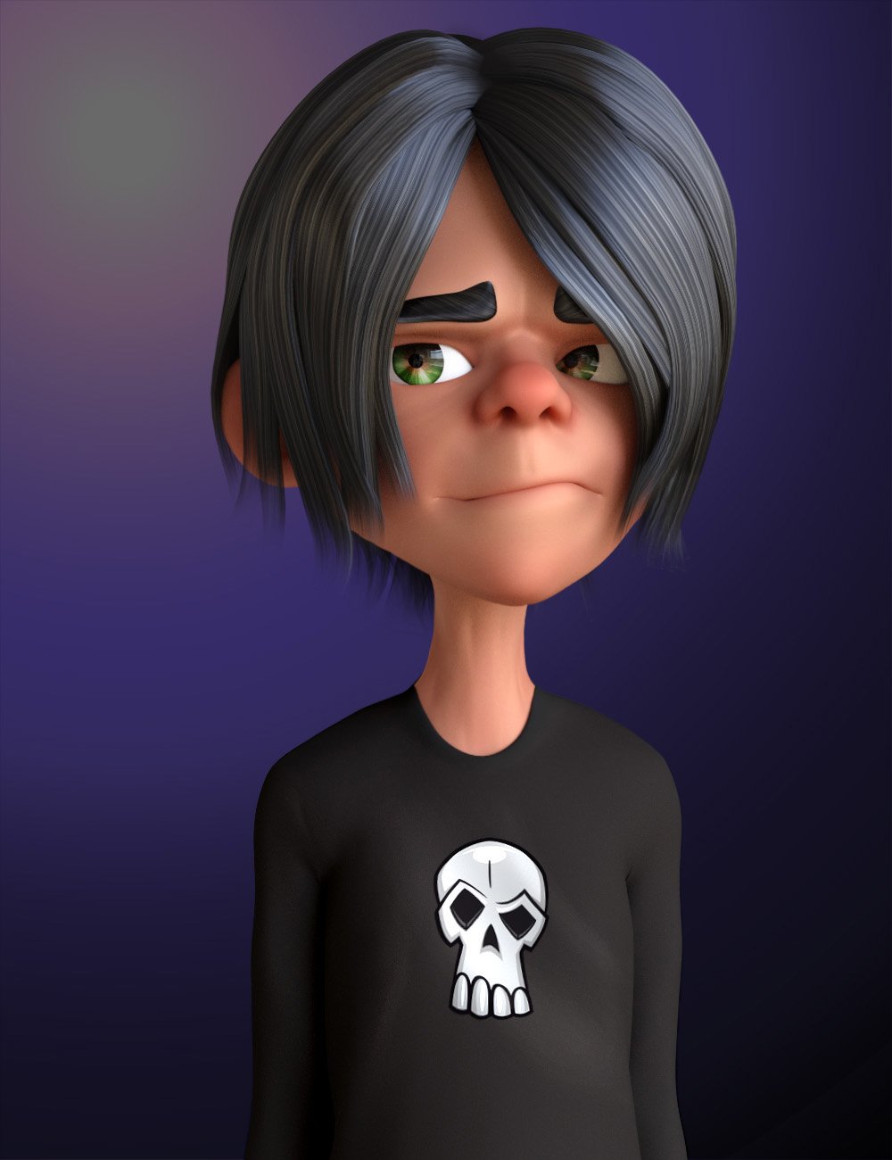 Toon Generations 2 Male Personalities by: 3D Universe, 3D Models by Daz 3D