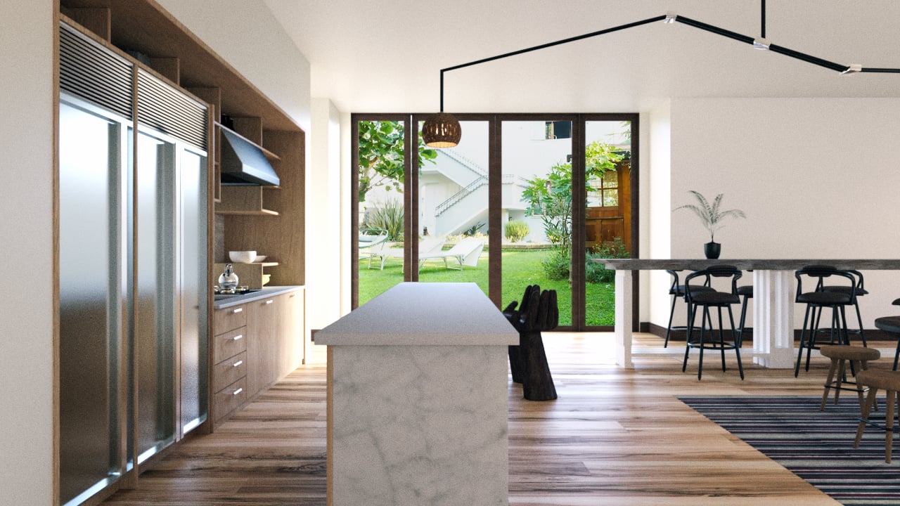 Elegant Kitchen by: Tesla3dCorp, 3D Models by Daz 3D