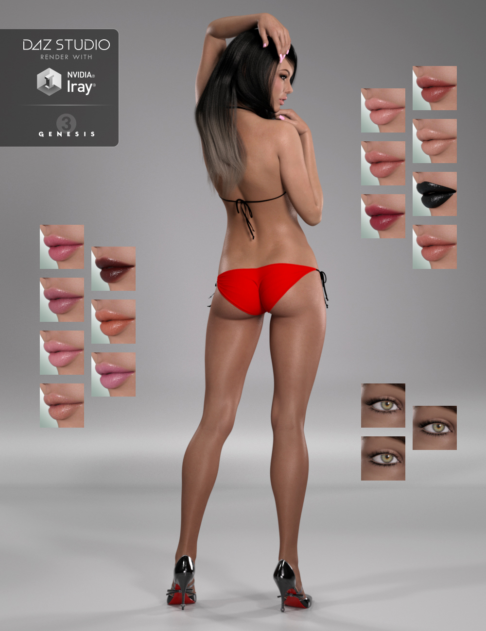 DT- Linda for Genesis 3 Female(s) by: Digital Touch, 3D Models by Daz 3D