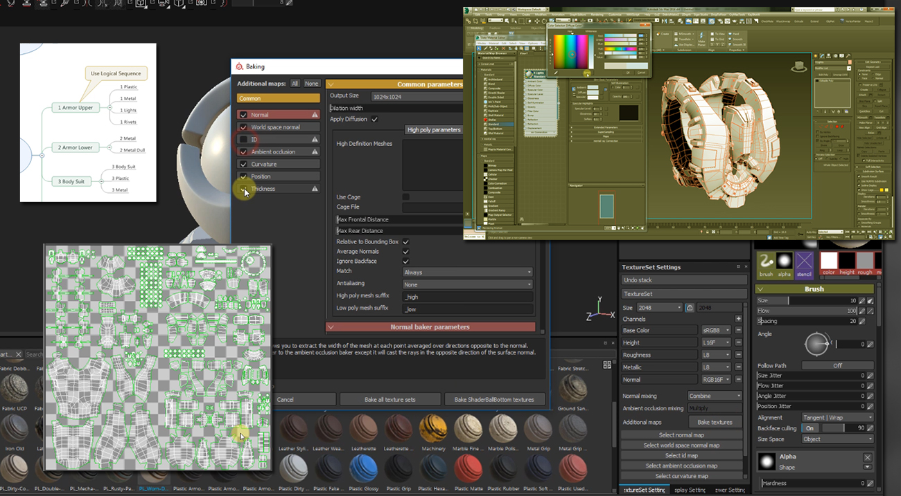 Daz Studio and Substance Painter Daz Studio and Substance Painter by: DarkEdgeDesign, 3D Models by Daz 3D