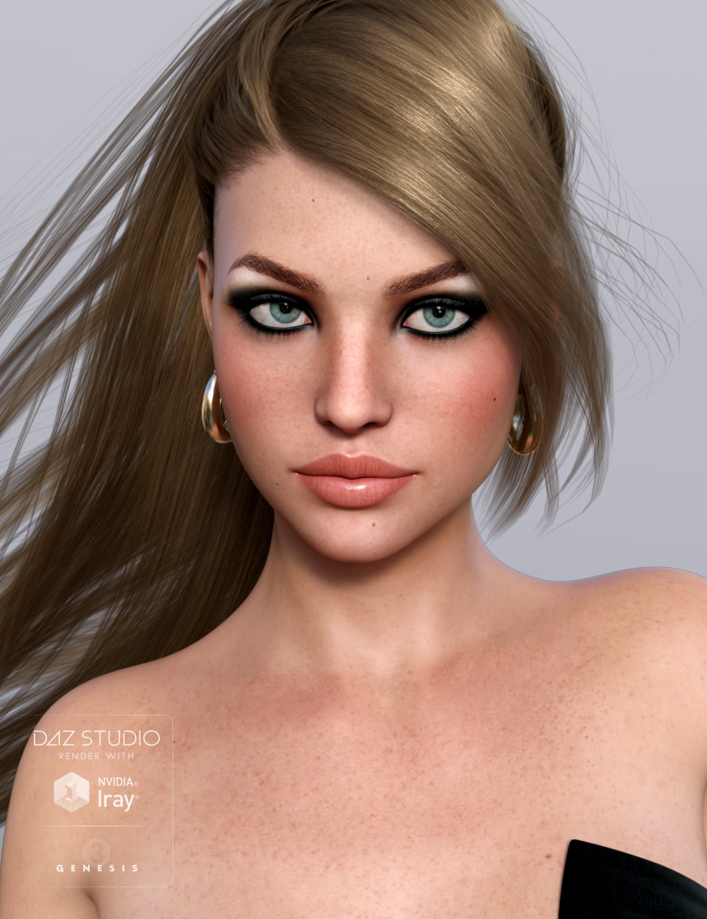 Mila For Genesis 3 Female(s) by: Freja, 3D Models by Daz 3D