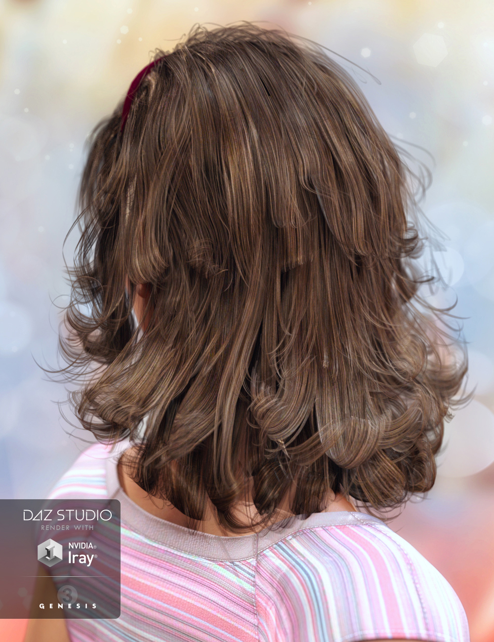 Girly Locks Hair for Genesis 3 Female(s) Girly Locks Hair for Genesis 3 Female(s) by: goldtassel, 3D Models by Daz 3D