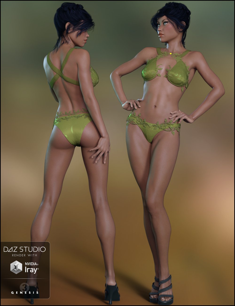 Xolani for Monique 7 Xolani for Monique 7 by: AdieneJessaii, 3D Models by Daz 3D