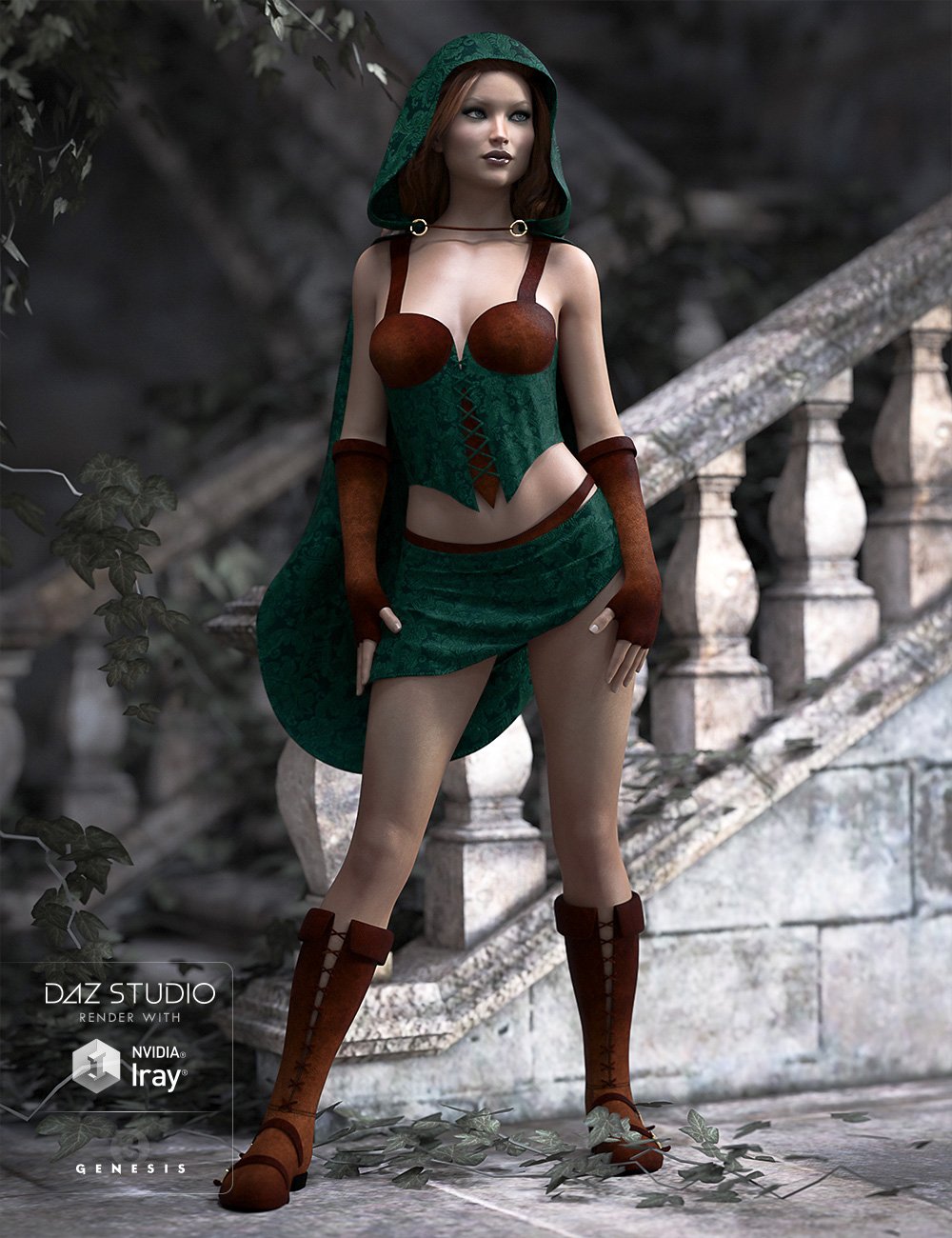 Fantasy Thief for Genesis 3 Female(s) Fantasy Thief for Genesis 3 Female(s) by: Ravnheart, 3D Models by Daz 3D